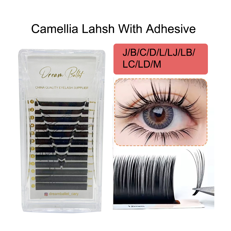 Eyelash Extension Russian - Cílios Dream Ballet Camellia com Adesivo