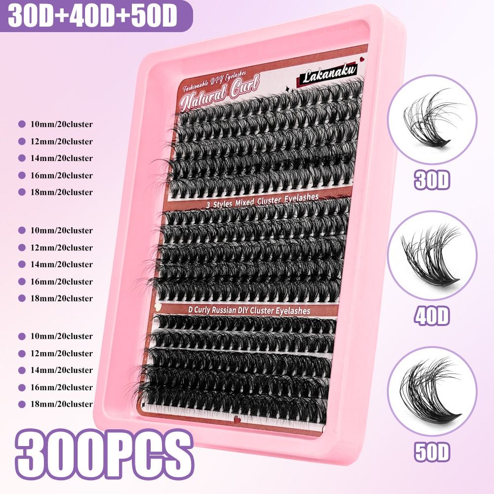Cílios Postiços de 9-16mm de C - Eyelash Extension Look avaliação e preço