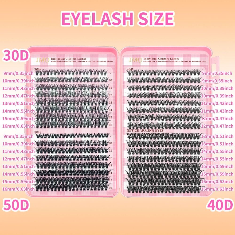 Cílios Postiços de 9-16mm de C - Eyelash Extension Look avaliação e preço